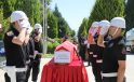 Görevi başında vefat eden polis memuru memleketi Gediz’e uğurlandı