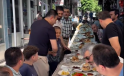 Başkan Akel esnafla kahvaltıda buluştu