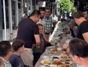 Başkan Akel esnafla kahvaltıda buluştu