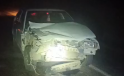 OTOMOBİL SAMAN YÜKLÜ TRAKTÖRE ARKADAN ÇARPTI: 2 YARALI