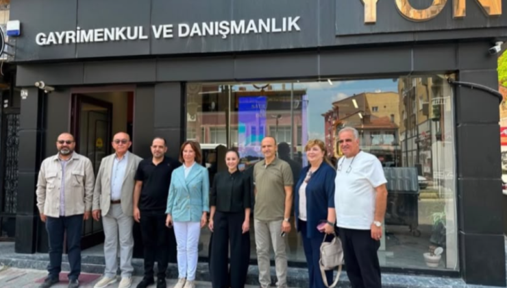 KUTSO yönetimi Yön Gayrimenkul’u ziyaret etti