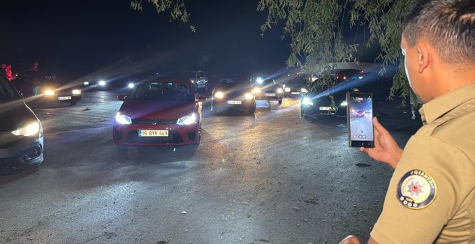 Drift pisti paylaşımı sonrası ihbar yağdı! 200 aracın plakası kayıt altına alındı