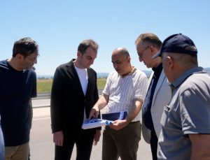 Tavşanlı’nın ulaşım yatırımları yerinde değerlendirildi