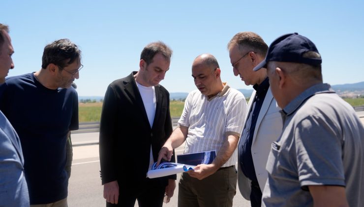 Tavşanlı’nın ulaşım yatırımları yerinde değerlendirildi