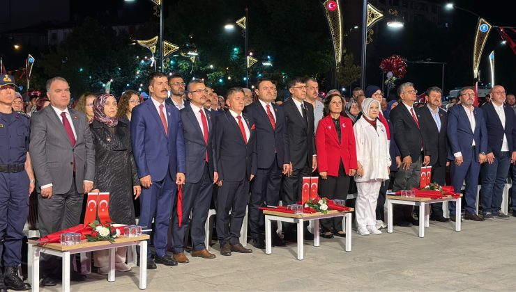 15 TEMMUZ’UN 10’UNCU YILINDA KÜTAHYA YİNE TEK YÜREK