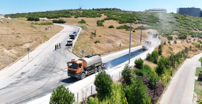 Tavşanlı’da ulaşım konforunu artıracak çalışmalar aralıksız sürüyor