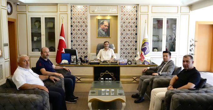 Başsavcı Uçar’dan Başkan Derin’e iade-i ziyaret