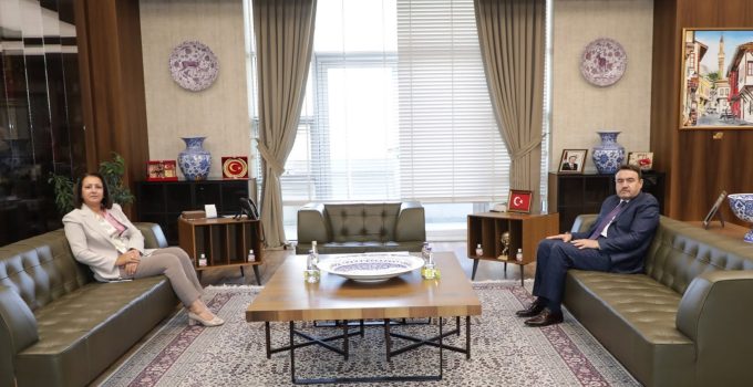 Burdur Valisi Bilgihan’dan Vali Işın’a ziyaret