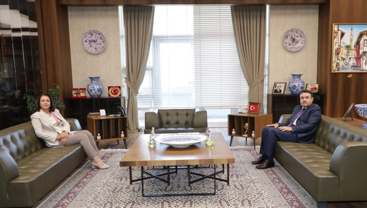 Burdur Valisi Bilgihan’dan Vali Işın’a ziyaret