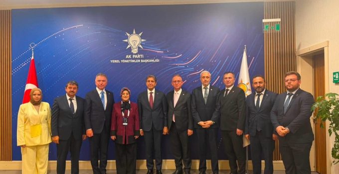 AK Parti Kütahya heyetinden Genel Başkan Yardımcısı Demir’e ziyaret