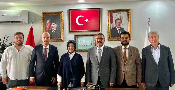 MHP heyeti AK Parti İl Başkanı Erenler’i ziyaret etti