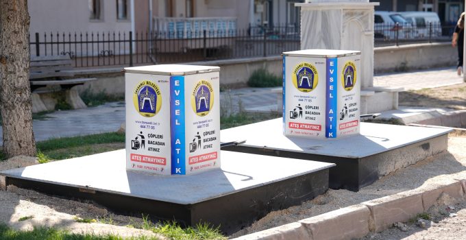 Daha düzenli kent hedefiyle yeraltı konteynerleri yaygınlaşıyor