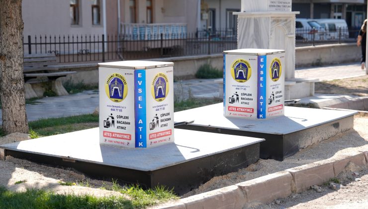 Daha düzenli kent hedefiyle yeraltı konteynerleri yaygınlaşıyor