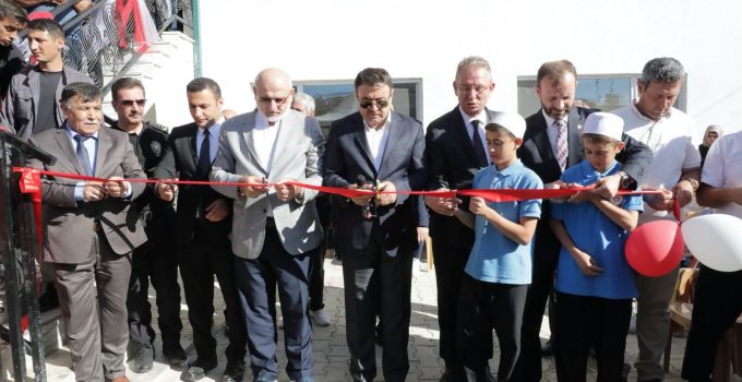 10 YILDIR ATIL HALDE OLAN ŞEHİTLER KUR’AN KURSU HİZMETE AÇILDI