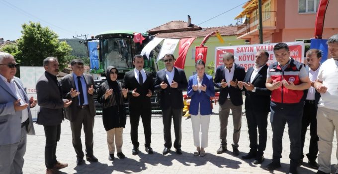 9,3 Milyon TL’lik makine parkı projesi hizmete girdi