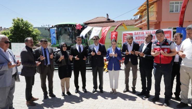 9,3 Milyon TL’lik makine parkı projesi hizmete girdi