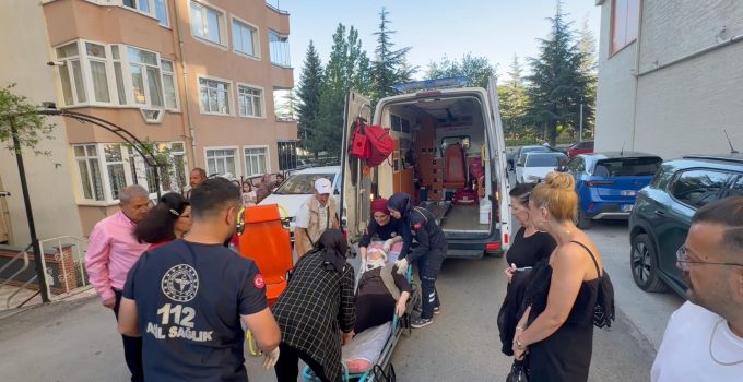 Düğün coşkusu ve hastane telaşı bir arada yaşandı