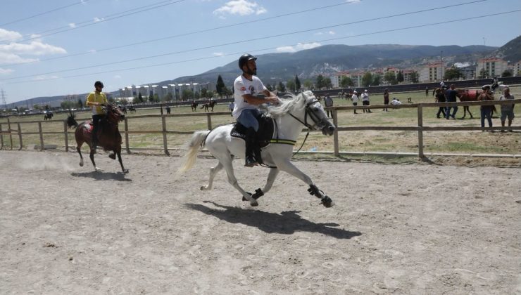 Kütahya’da Rahvan At Yarışları heyecanı: 43 ilden 130’un üzerinde at mücadele etti