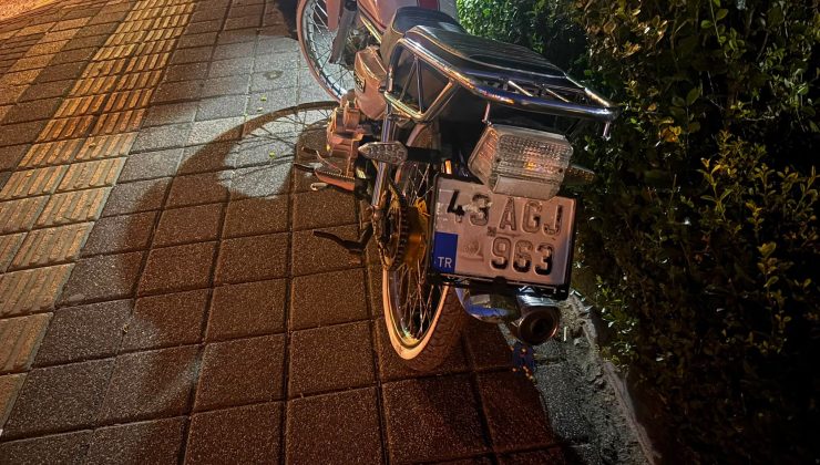 Kamyona arkadan çarpan motosikletin sürücüsü yaralandı