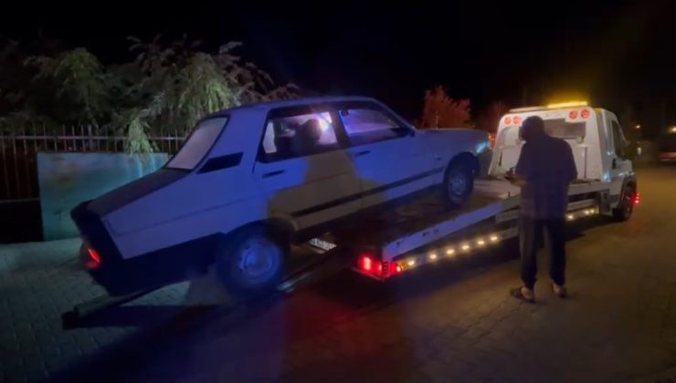 Otomobilin çarptığı yaya yaralandı: Kaçmaya çalışan sürücü yakalanarak gözaltına alındı