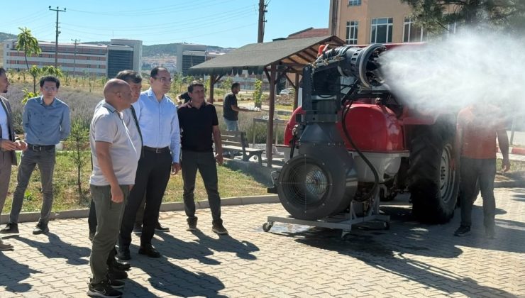 Tavşanlı MYO’da ‘Turbo Fanlı Su Atomizer’ tanıtıldı: Orman yangınlarında kullanılacak