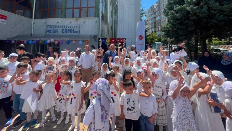 Yüzlerce öğrenci ‘Ömrümde Kur’an Var’ programında buluştu