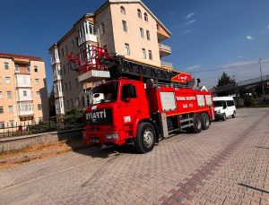 Mutfakta çıkan yangın büyümeden söndürüldü