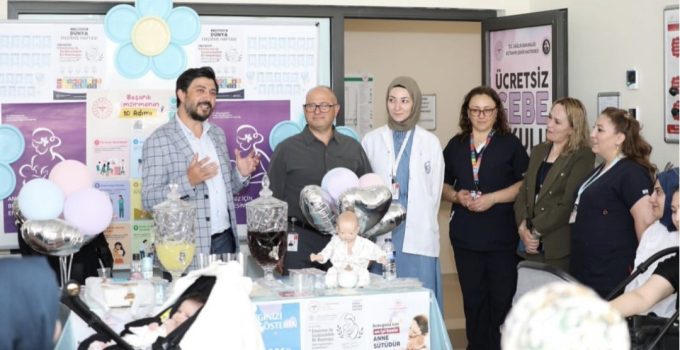 Şehir Hastanesi’nde anne sütünün önemi anlatıldı