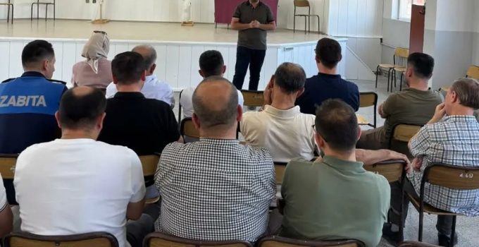 Belediye personeline hükümet sistemleri ve devlet teşkilatı anlatıldı