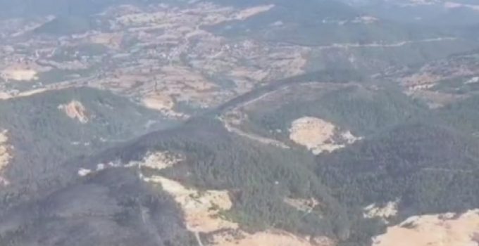 KOMŞUDAKİ ORMAN YANGINI 21 SAAT SONRA KONTROL ALTINA ALINDI: 3 GÖZALTI