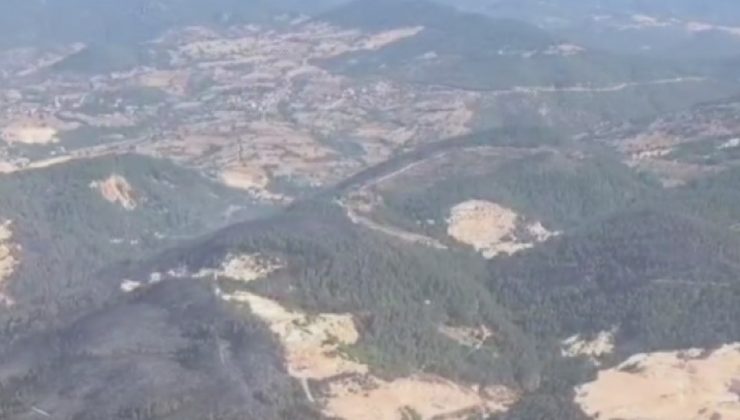 KOMŞUDAKİ ORMAN YANGINI 21 SAAT SONRA KONTROL ALTINA ALINDI: 3 GÖZALTI