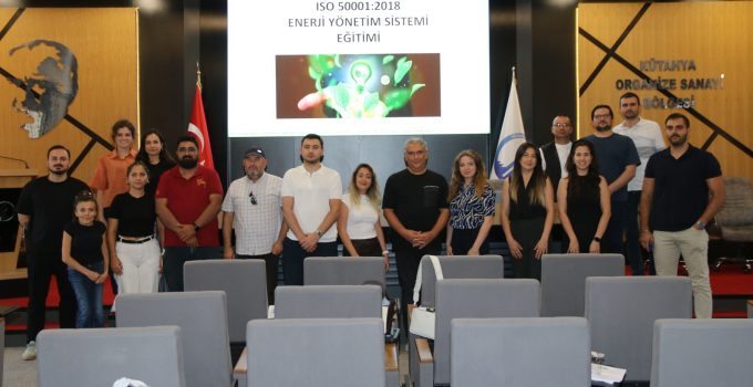 Kütahya OSB Akademi’de ISO 50001 eğitimi verildi