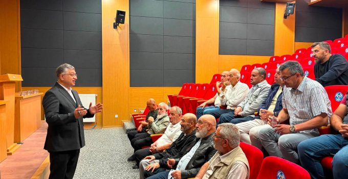 Rektör Kızıltoprak, esnaflarla Teknokent’te bir araya geldi