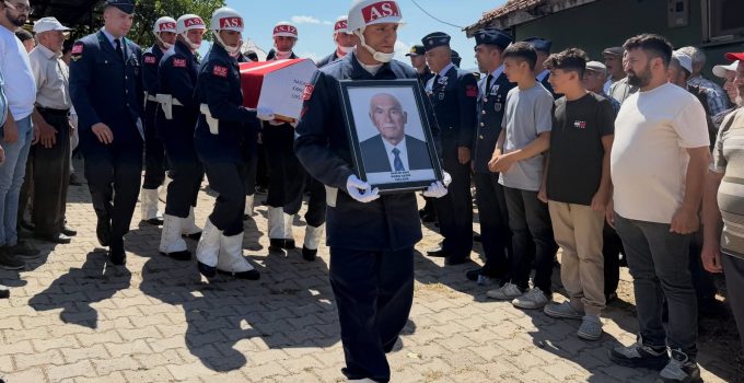Kıbrıs gazisi Nazlım Abay son yolculuğuna uğurlandı