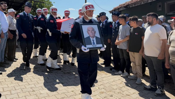 Kıbrıs gazisi Nazlım Abay son yolculuğuna uğurlandı