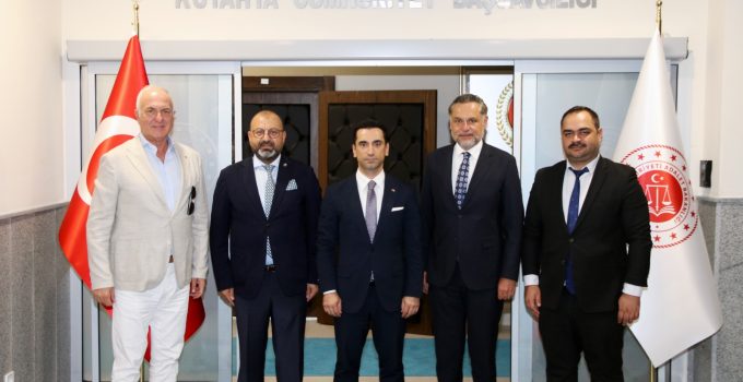 Kütahya OSB Yönetim Kurulu’ndan Başsavcı Kılıç ve MHP İl Başkanı Türker’e ziyaret