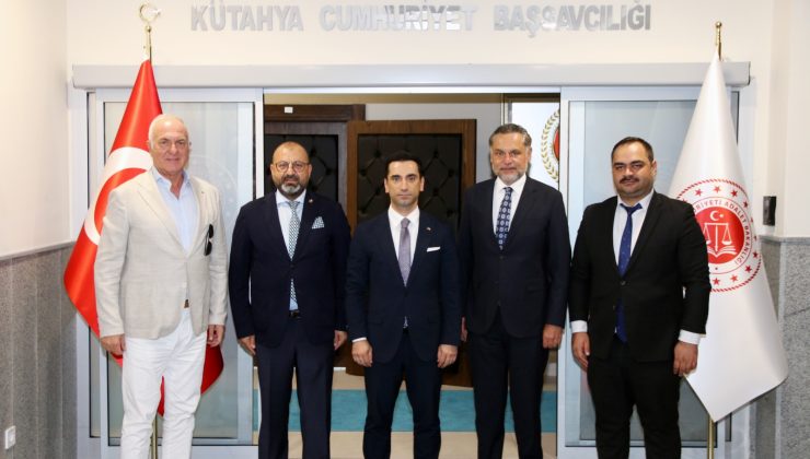 Kütahya OSB Yönetim Kurulu’ndan Başsavcı Kılıç ve MHP İl Başkanı Türker’e ziyaret
