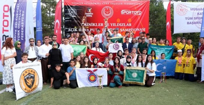 AÇIK HAVA PUTA TÜRKİYE ŞAMPİYONASI MADALYA TÖRENİYLE SONA ERDİ