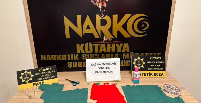 KÜTAHYA’DA UYUŞTURUCU OPERASYONU: 68 KİŞİ YAKALANDI, 6’SI TUTUKLANDI