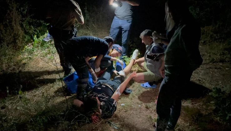 ORMANLIK ALANA GÖTÜRDÜKLERİ GENCİ SİLAHLA YARALADILAR