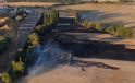 TREN YOLU YAKININDAKİ ARAZİDE YANGIN