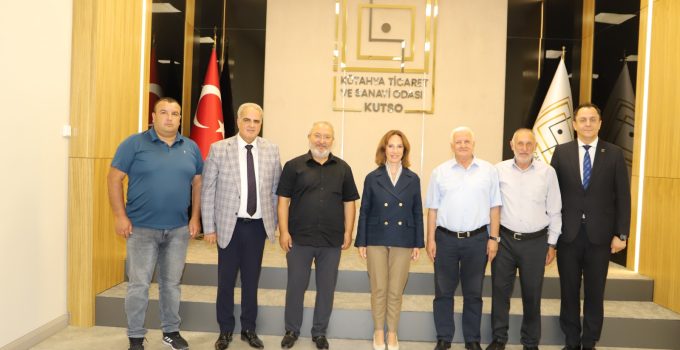 Kütahya ASKF yönetiminden KUTSO’ya ziyaret