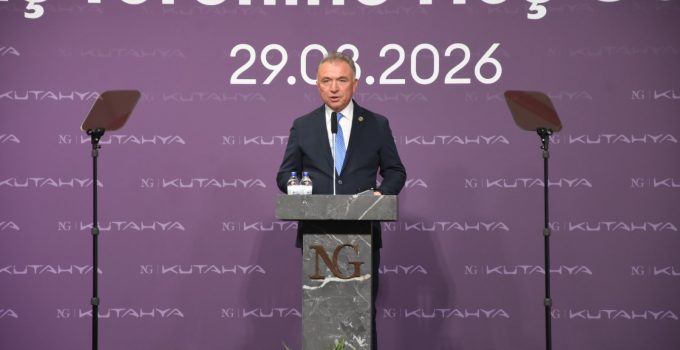 ERKAN GÜRAL: ‘DÜNYANIN EN YÜKSEK TEKNOLOJİSİNE SAHİP SERAMİK FABRİKASINI KÜTAHYA’YA KAZANDIRDIK’