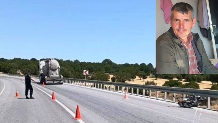 Beton mikseri motosiklete çarptı: 1 ölü, 1 ağır yaralı