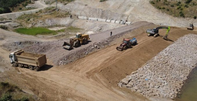BÖLGE TARIMINA GÜÇ KATACAK GÜNLÜCE GÖLETİ’NDE ÇALIŞMALAR SÜRÜYOR
