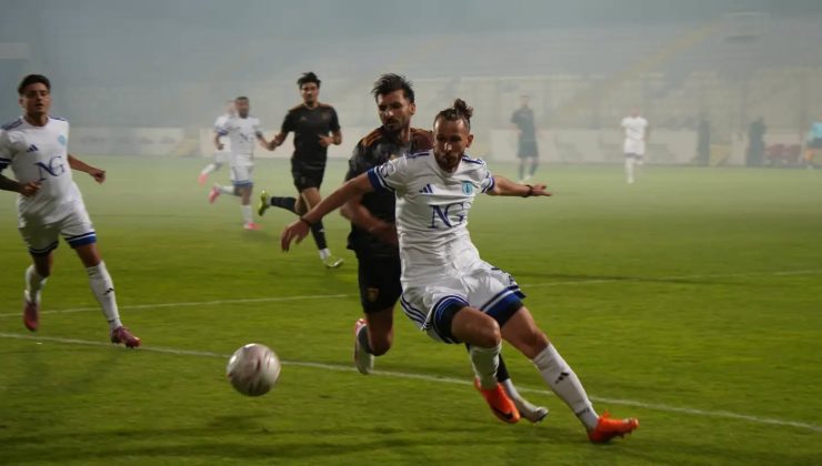 Kütahyaspor Aliağa FK karşısında tek golle kazandı