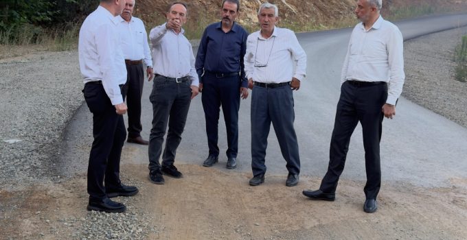 Milletvekili Biçer Şenköy’de vatandaşlarla buluştu, devam eden çalışmaları yerinde inceledi