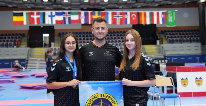 Tavşanlılı genç sporculardan İsveç’te uluslararası başarı