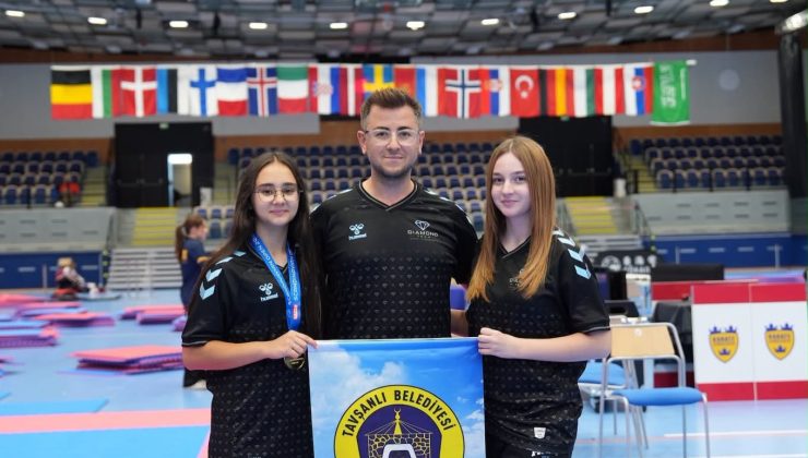 Tavşanlılı genç sporculardan İsveç’te uluslararası başarı