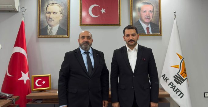 MHP Merkez İlçe heyetinden AK Parti Merkez İlçe Başkanlığı’na ziyaret